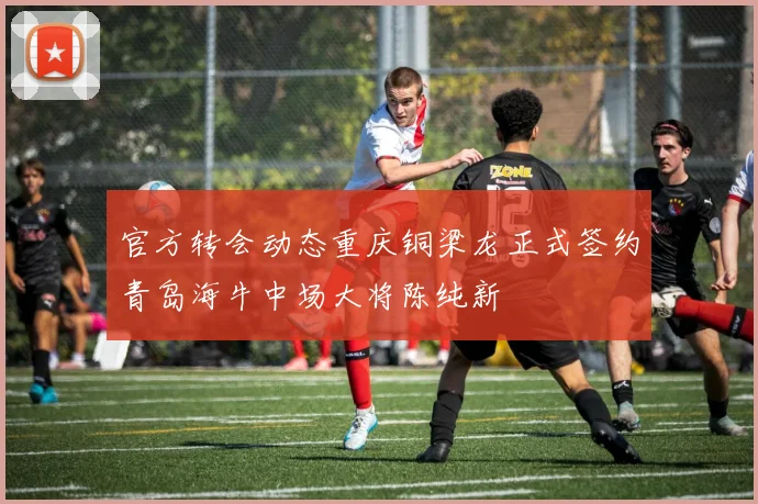官方转会动态重庆铜梁龙正式签约青岛海牛中场大将陈纯新